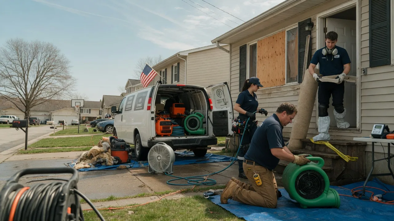 Water Damage Restoration in Middleport, OH near me